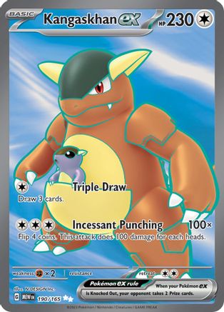 Kangaskhan ex - 190/165 - SV: Scarlet & Violet 151 #190