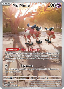 Mr. Mime - 179/165 - SV: Scarlet & Violet 151 #179