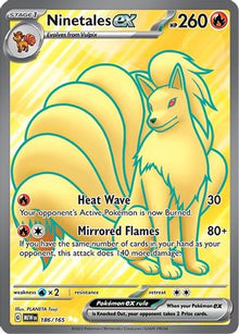 Ninetales ex - 186/165 - SV: Scarlet & Violet 151 #186