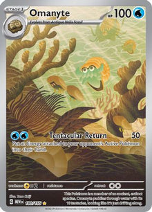 Omanyte - 180/165 - SV: Scarlet & Violet 151 #180