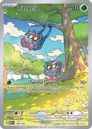 Tangela - 178/165 - SV: Scarlet & Violet 151 #178