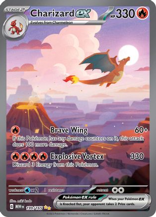 Charizard ex - 199/165 - SV: Scarlet & Violet 151 #199