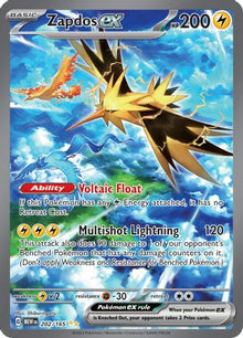 Zapdos ex - 202/165 - SV: Scarlet & Violet 151 #202