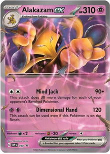Alakazam ex - 050 - SV: Scarlet & Violet Promo Cards #050