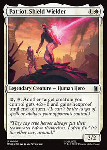 Patriot, Shield Wielder - Marvel Super Heroes #444