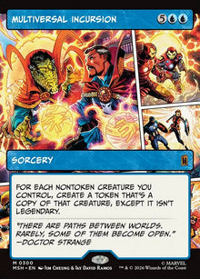 Multiversal Incursion - Marvel Super Heroes #300