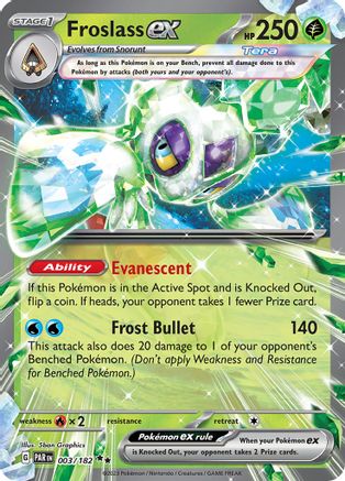 Froslass ex - 003/182 - SV04: Paradox Rift #003