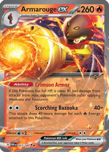 Armarouge ex - SV04: Paradox Rift #027