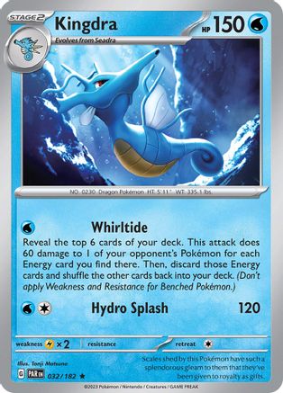 Kingdra - SV04: Paradox Rift #032