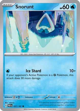 Snorunt - 037/182 - SV04: Paradox Rift #037