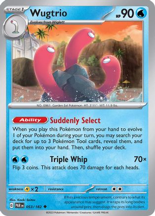 Wugtrio - SV04: Paradox Rift #053