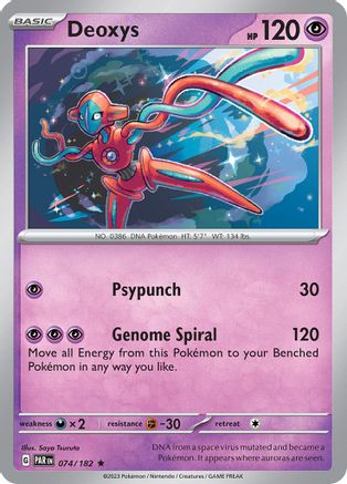 Deoxys - SV04: Paradox Rift #074
