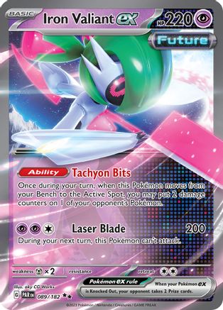 Iron Valiant ex - 089/182 - SV04: Paradox Rift #089