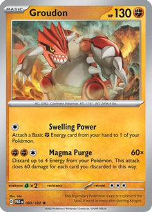 Groudon - 093/182 - SV04: Paradox Rift #093
