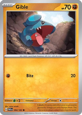 Gible - SV04: Paradox Rift #094