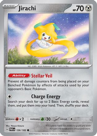 Jirachi - SV04: Paradox Rift #126