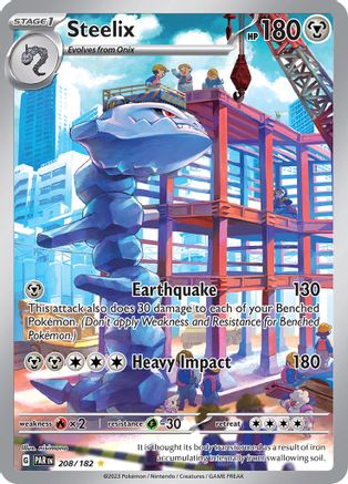 Steelix - 208/182 - SV04: Paradox Rift #208