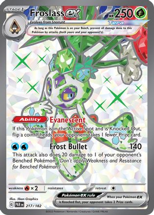 Froslass ex - 217/182 - SV04: Paradox Rift #217