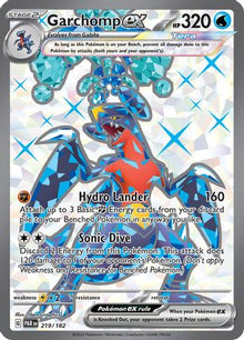 Garchomp ex - 219/182 - SV04: Paradox Rift #219