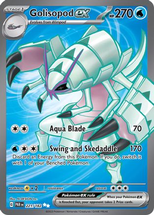 Golisopod ex - 221/182 - SV04: Paradox Rift #221