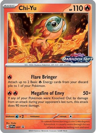 Chi-Yu - 057 (Prerelease) - SV: Scarlet & Violet Promo Cards #057
