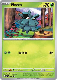 Pineco - 061 - SV: Scarlet & Violet Promo Cards #061