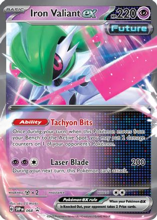 Iron Valiant ex - 068 - SV: Scarlet & Violet Promo Cards #068