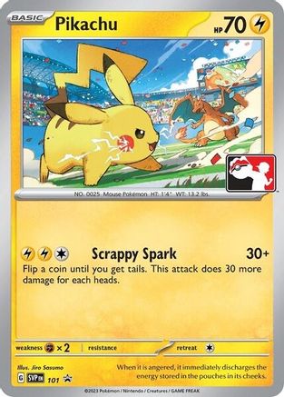 Pikachu - 101 - SV: Scarlet & Violet Promo Cards #101