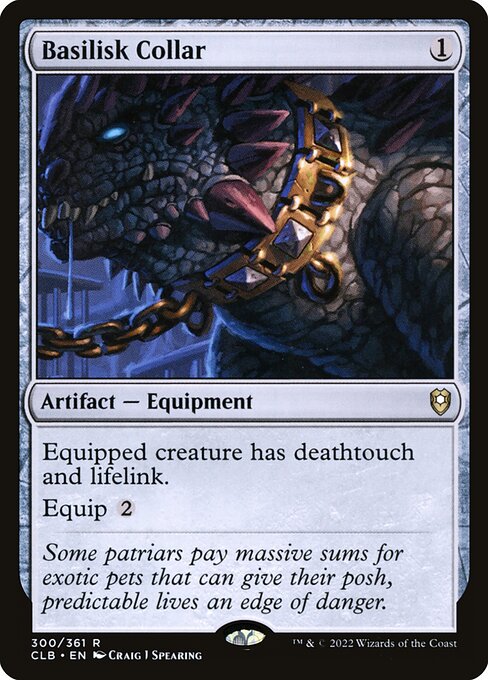 Basilisk Collar - (clb-300) - Near Mint (*Foil )