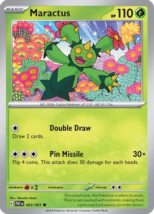 Maractus - SV: Paldean Fates #003