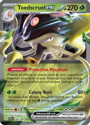 Toedscruel ex - 005/091 - SV: Paldean Fates #005