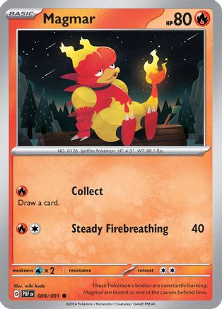 Magmar - SV: Paldean Fates #009