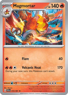 Magmortar - SV: Paldean Fates #010