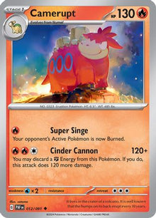 Camerupt - SV: Paldean Fates #012