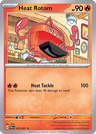 Heat Rotom - SV: Paldean Fates #013