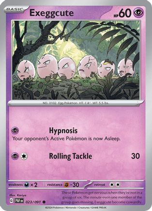 Exeggcute - SV: Paldean Fates #023