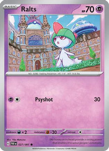 Ralts - 027/091 - SV: Paldean Fates #027