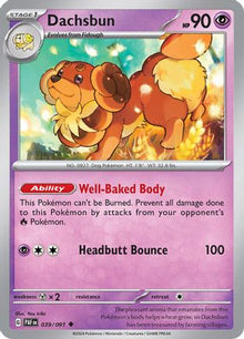 Dachsbun - 039/091 - SV: Paldean Fates #039