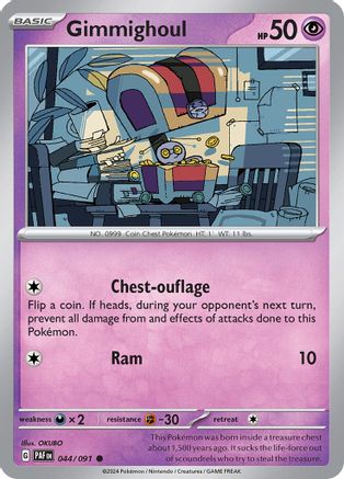 Gimmighoul - SV: Paldean Fates #044