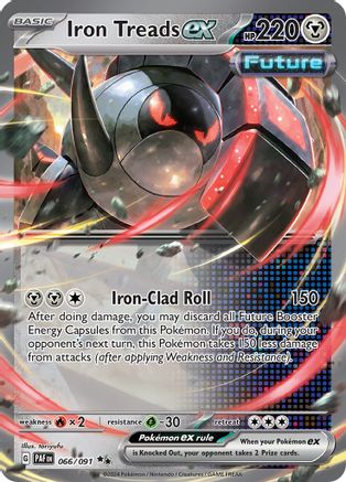 Iron Treads ex - SV: Paldean Fates #066