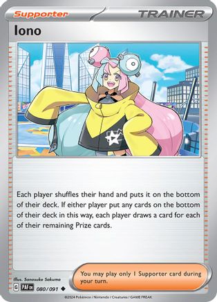 Iono - 080/091 - SV: Paldean Fates #080