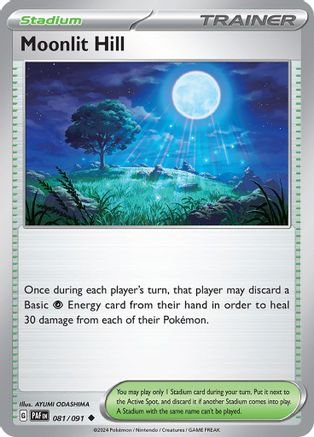 Moonlit Hill - SV: Paldean Fates #081