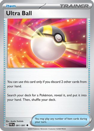 Ultra Ball - SV: Paldean Fates #091