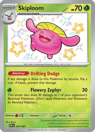 Skiploom - SV: Paldean Fates #097