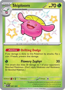 Skiploom - SV: Paldean Fates #097