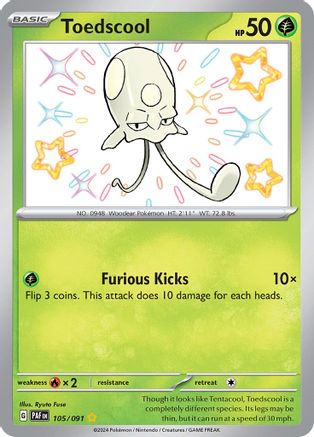 Toedscool - 105/091 - SV: Paldean Fates #105