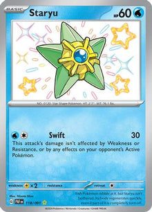 Staryu - SV: Paldean Fates #118