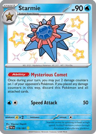 Starmie - SV: Paldean Fates #119
