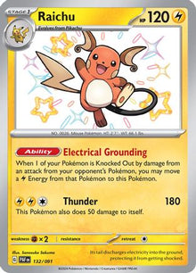 Raichu - 132/091 - SV: Paldean Fates #132