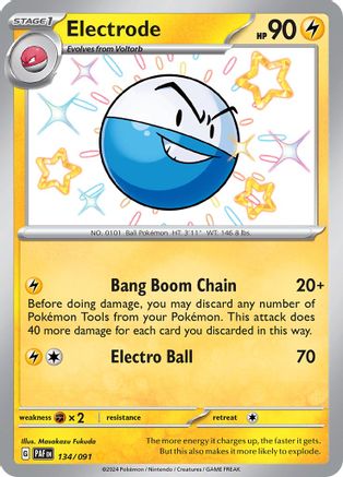 Electrode - SV: Paldean Fates #134